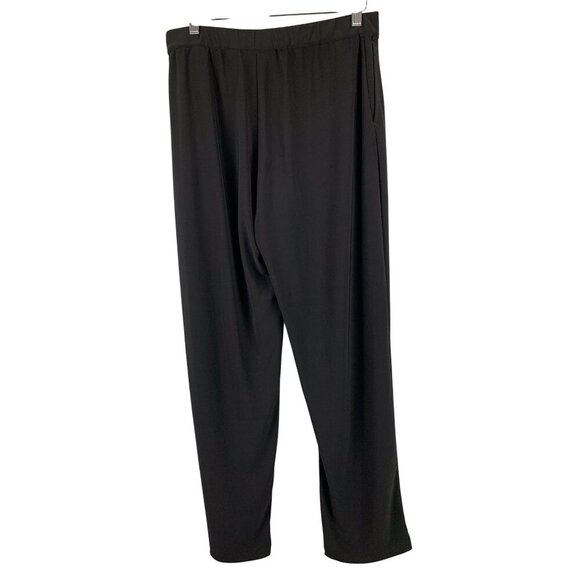 Dennis By Dennis Basso Womens Black Pants S Polyester & Spandex Made In China - Picture 2 of 5